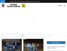 Tablet Screenshot of hvidra-vg.hr